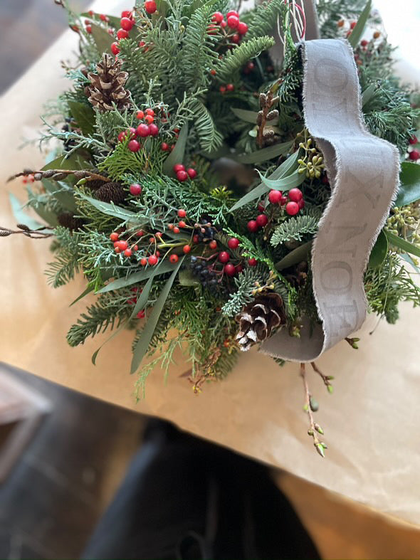 【終了しました】11月開催｜森薫るクリスマスリース・ワークショップ