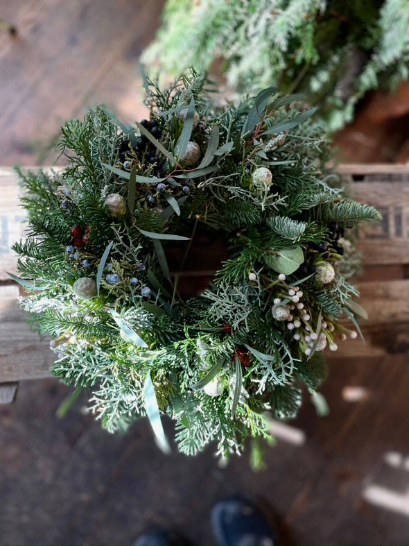 【終了しました】11月開催｜森薫るクリスマスリース・ワークショップ