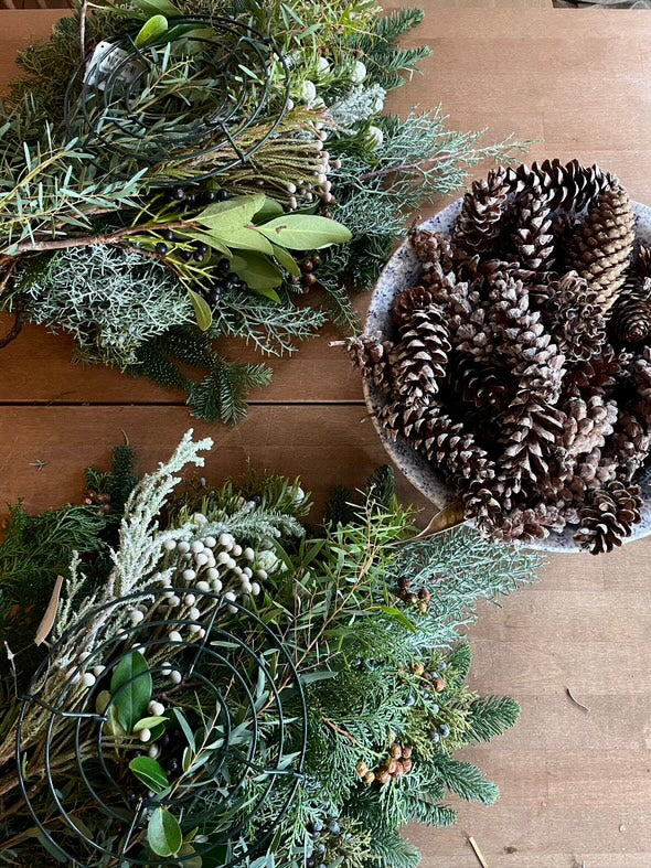 【終了しました】11月開催｜森薫るクリスマスリース・ワークショップ