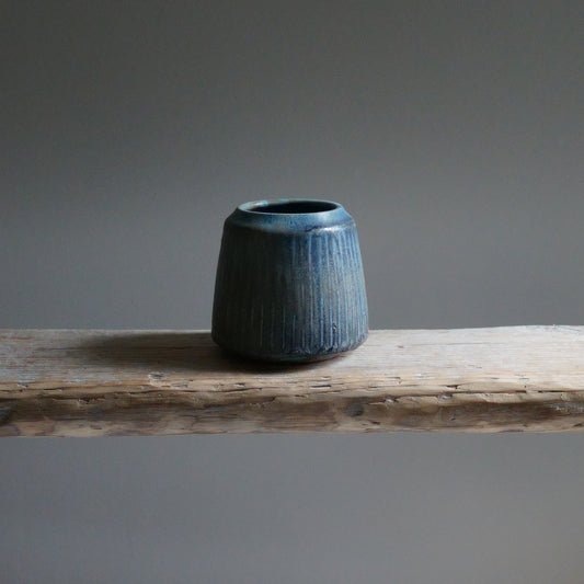 Midnight Stardust Flower Vase