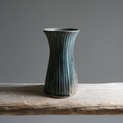 Seed Green Brown Flower Vase