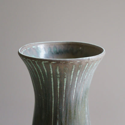 Seed Green Brown Flower Vase