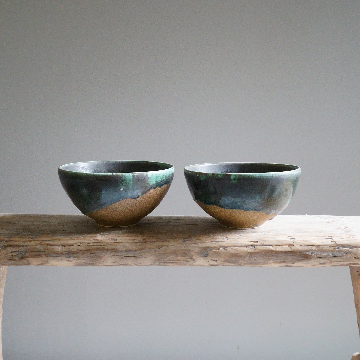 Seed Green Brown Bowl _155mm