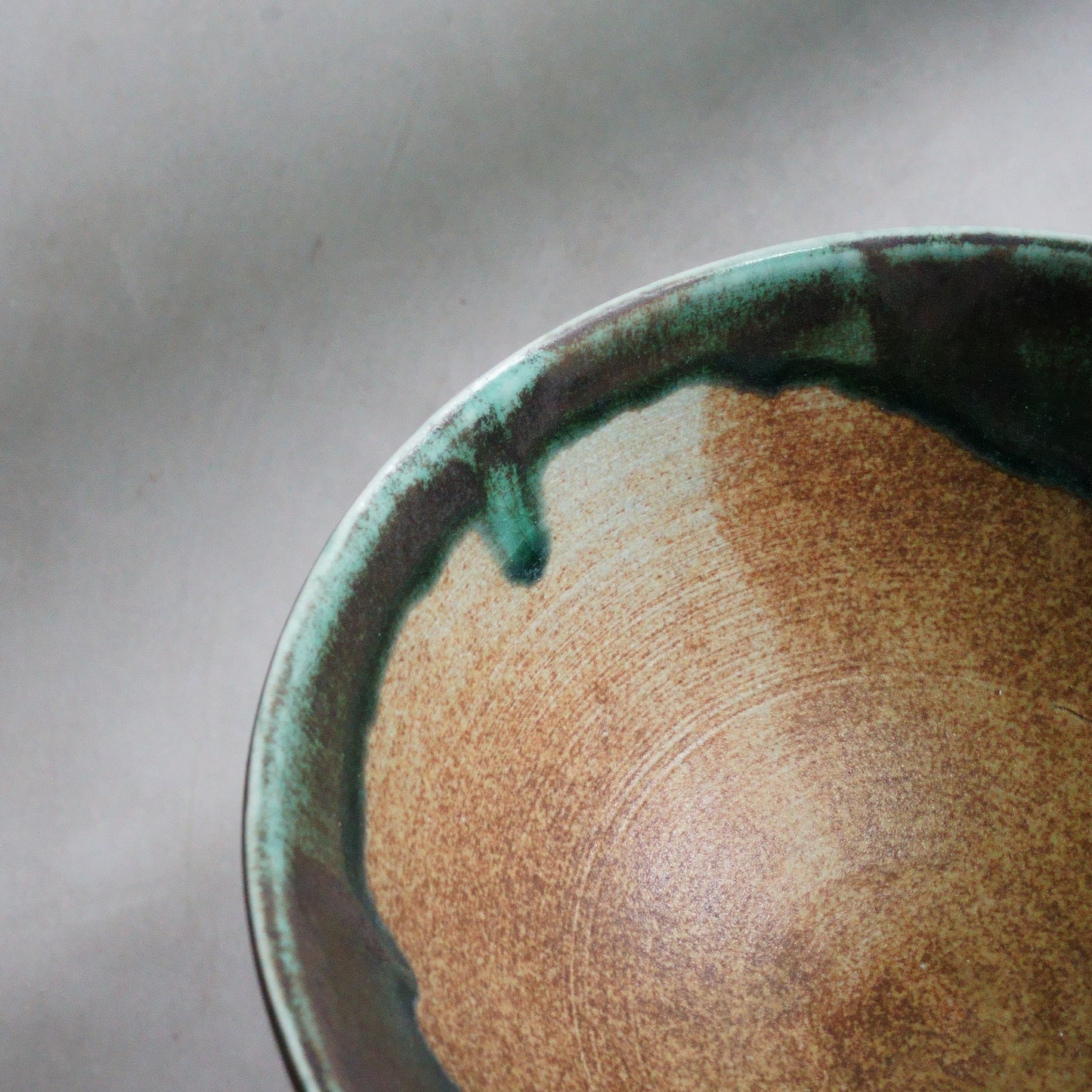 Seed Green Brown Bowl _155mm