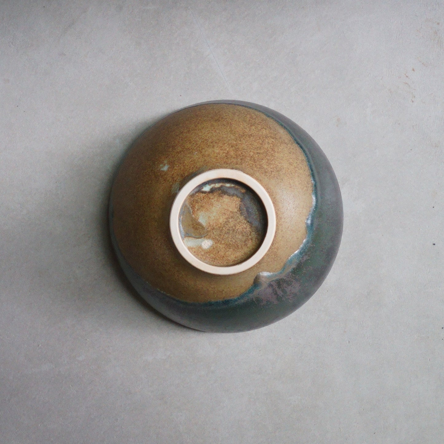 Seed Green Brown Bowl _155mm