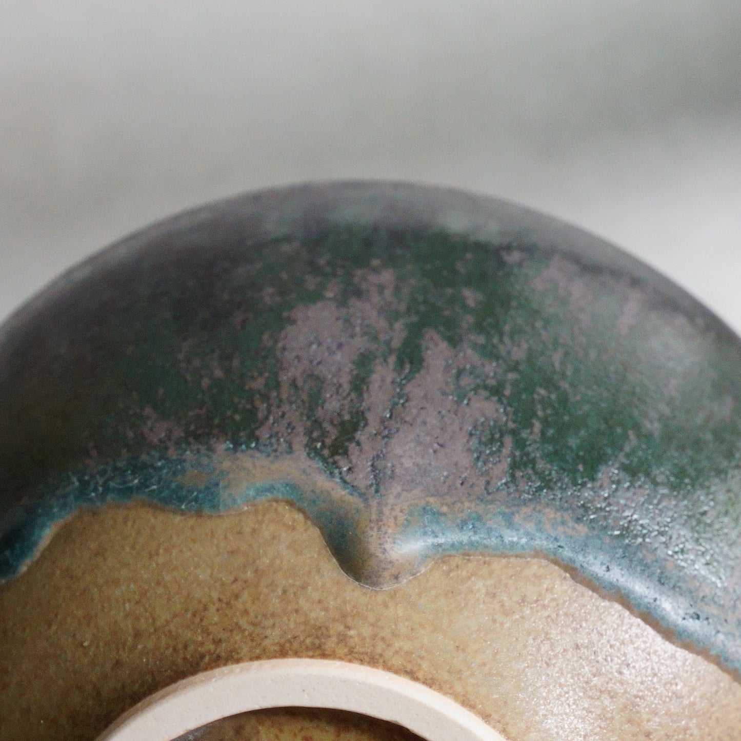 Seed Green Brown Bowl _155mm