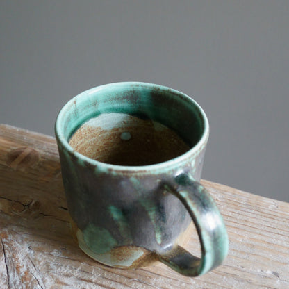 Seed Green Brown Mug