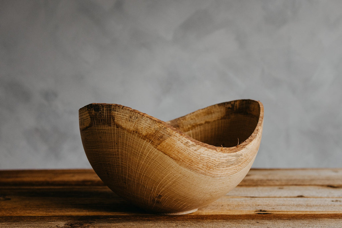 Live Edge Bowl｜Oak 楢｜NS109